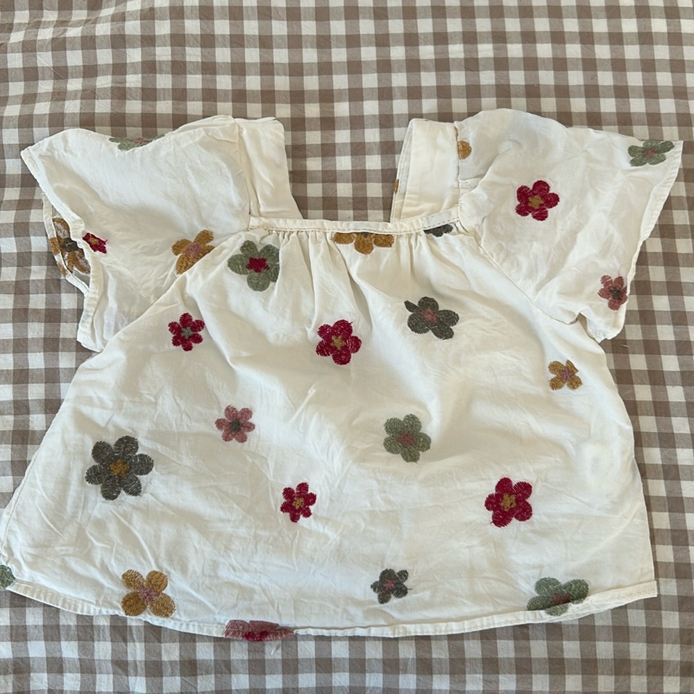 Zara Floral Top